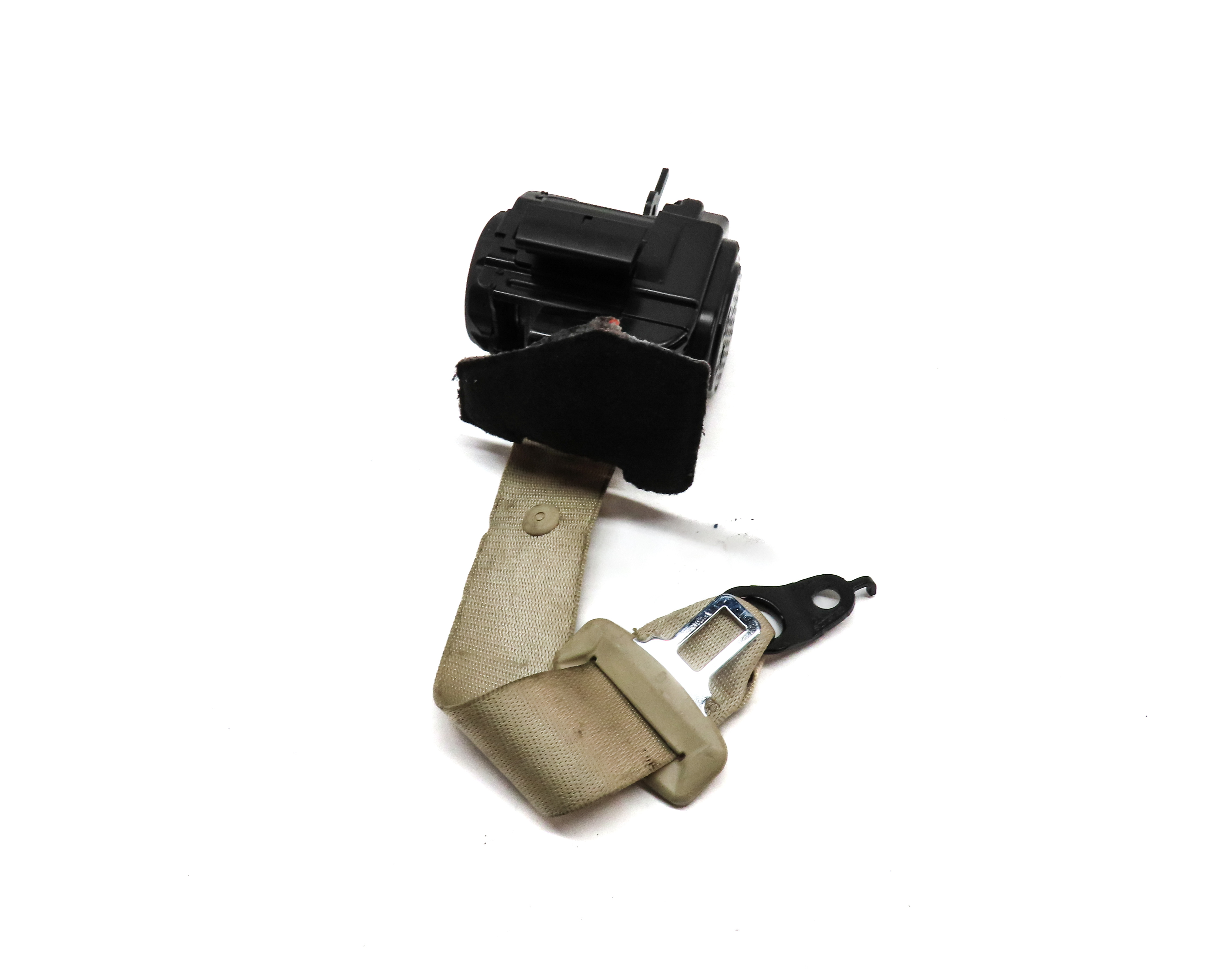 2016 BMW 750i G11 REAR RIGHT PASSENGER SIDE SEATBELT SEAT BELT RETRACTOR (Beige) — exact item pictured